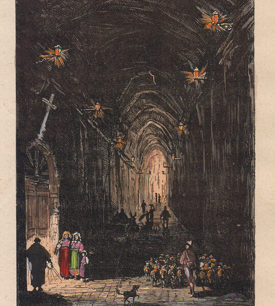 Napoli, Grotta di Posillipo, 1877