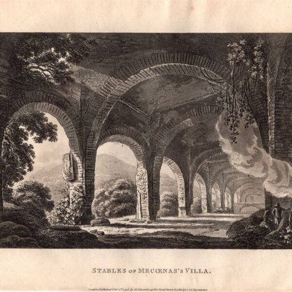 Tivoli, Villa di Mecenate, 1798