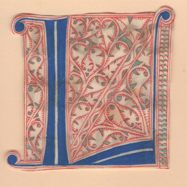 Capolettera del XV-XVI secolo