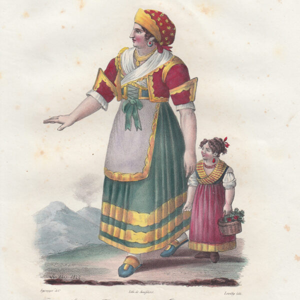 Donna di S.Giovanni a Teduccio, Napoli, 1826