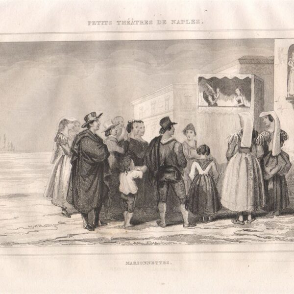 ​Napoli, Teatro dei burattini, 1834