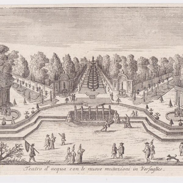 Pierre-Jean Mariette, Versailles