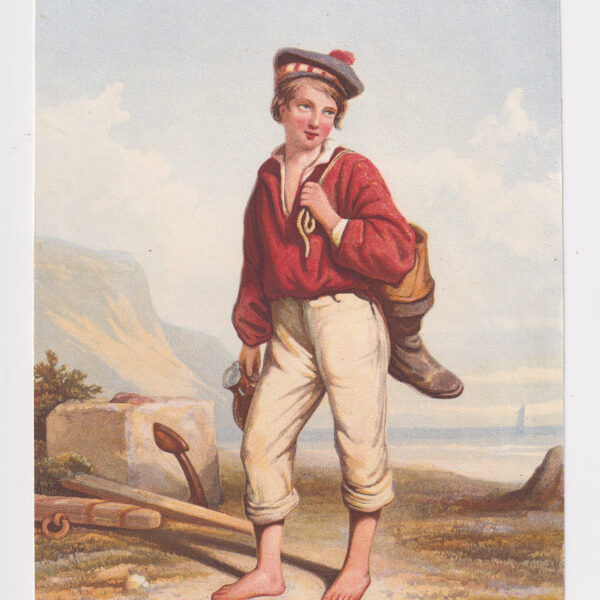 A.Delacroix, Il piccolo pescatore, XX secolo