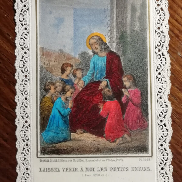 Gesù con Bambini, canivet, 1850