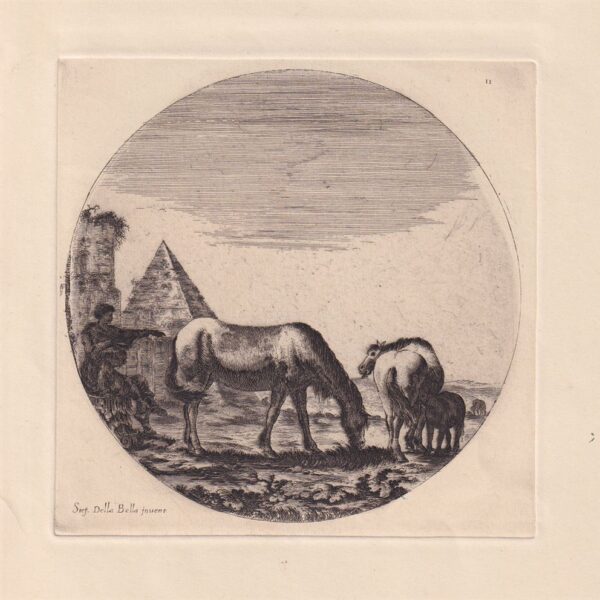 Della Bella, Paesaggi di Roma