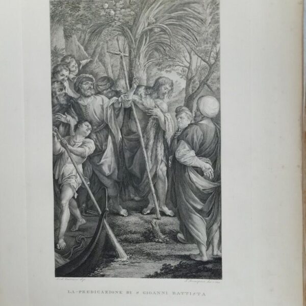 Francesco Rosaspina, 1830, Predicazione