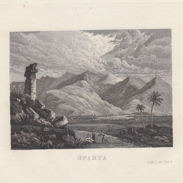Sparta, C.Frommel, 1829
