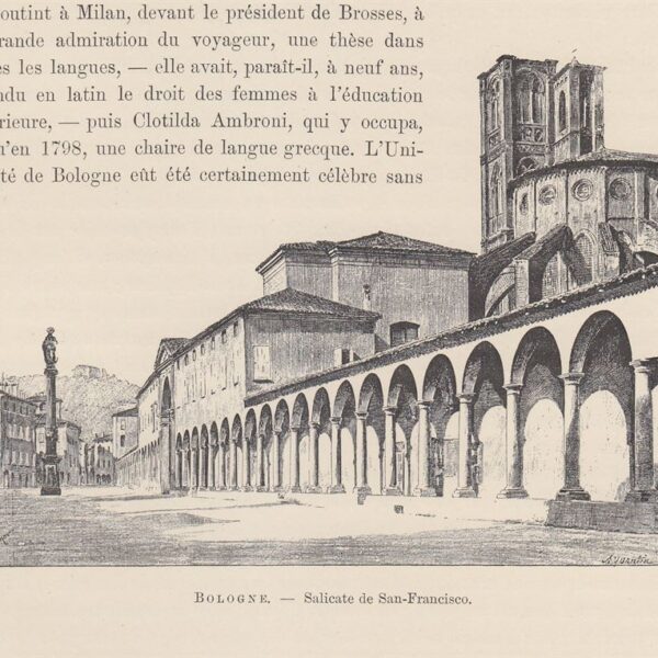 Bologna, Basilica di San Francesco, 1890