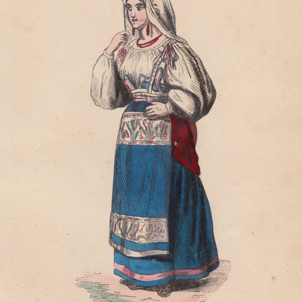 Contadina di Sora, Frosinone, 1844