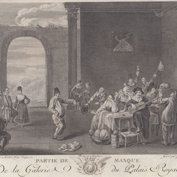 Michelangelo Cerquozzi, Maschere, 1786