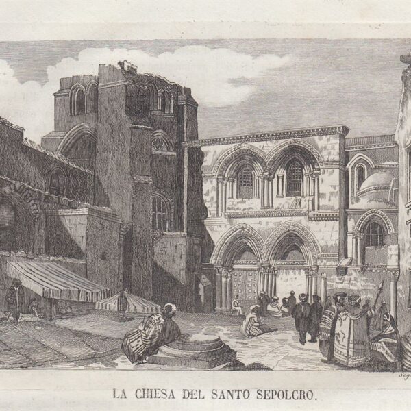 Gerusalemme, Chiesa del Santo Sepolcro, 1839