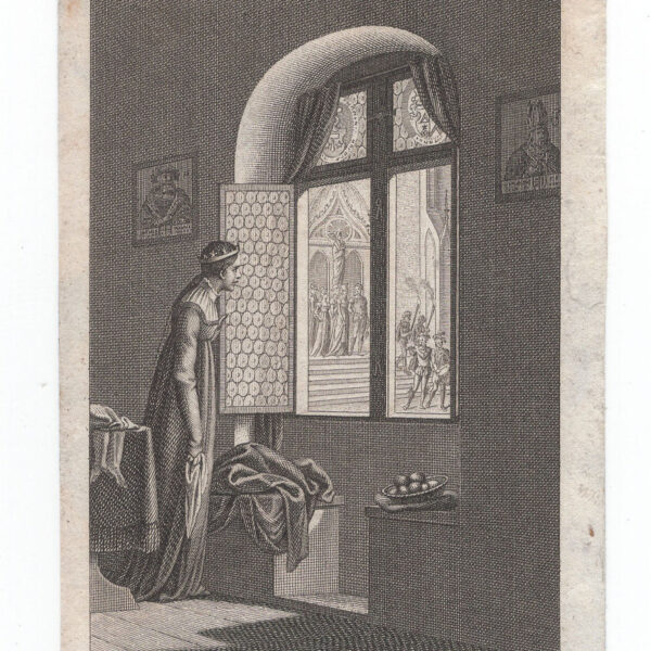 Piccola incisione del XVIII-XIX s