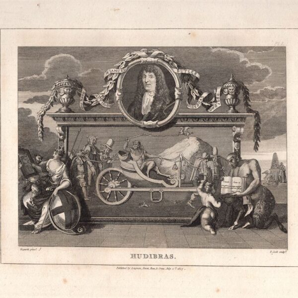 Hogarth William (1697-1764), Hudibras, 1813