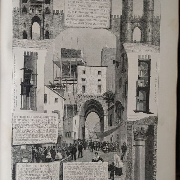 Genova, la porta Soprana di S.Andrea, 1884