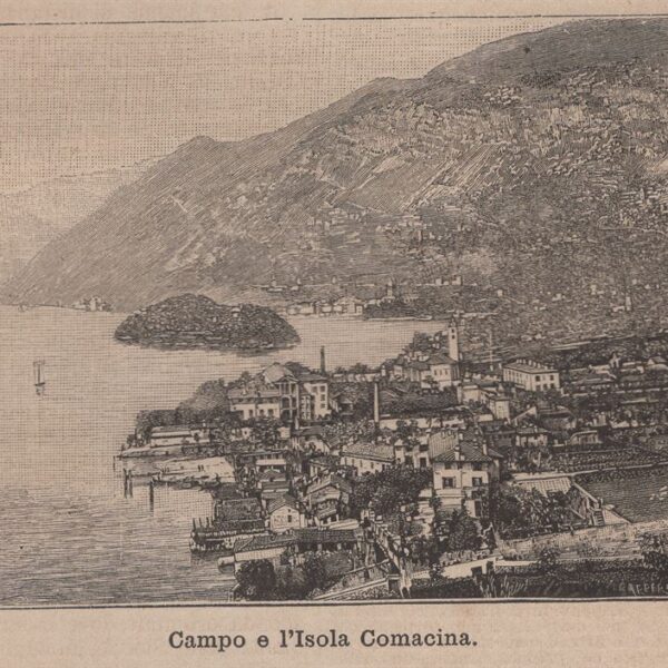 Campo e l'Isola Comacina, 1890