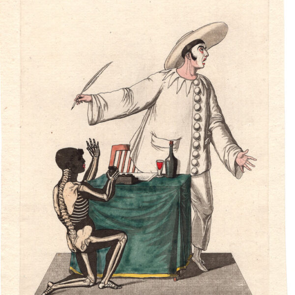 Arlecchino e Pierrot, XVIII sec