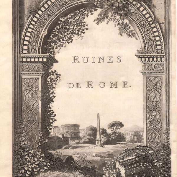 Roma, Ruines de Rome, 1813