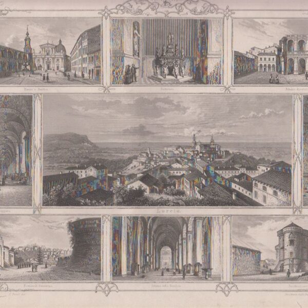 Loreto, 1854, 9 vedute