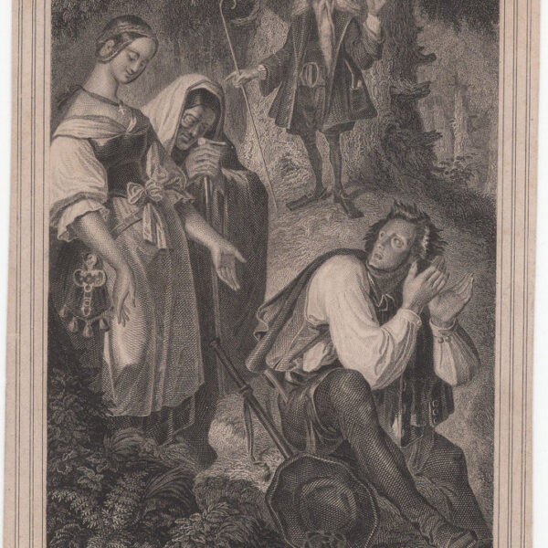 Piccola incisione del XVIII-XIX s