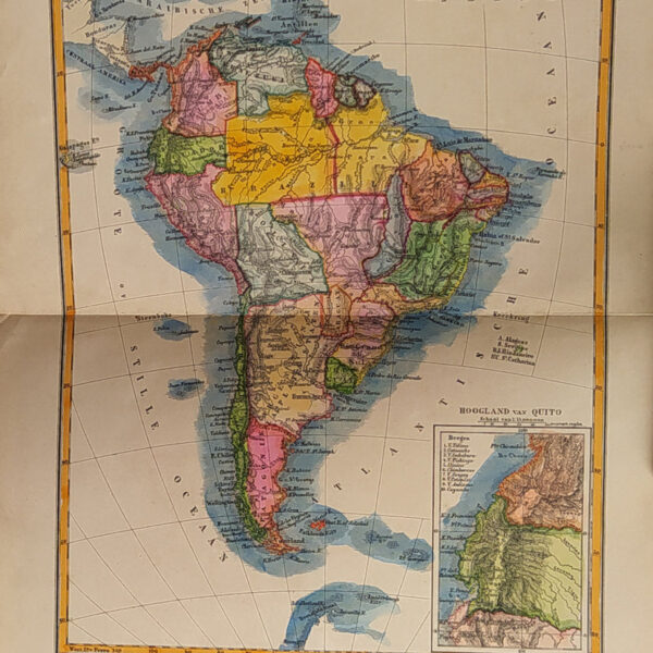 Sudamerica, Otto Petri, 1853