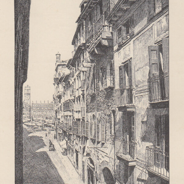 Verona, Casa di Giulietta, 1890