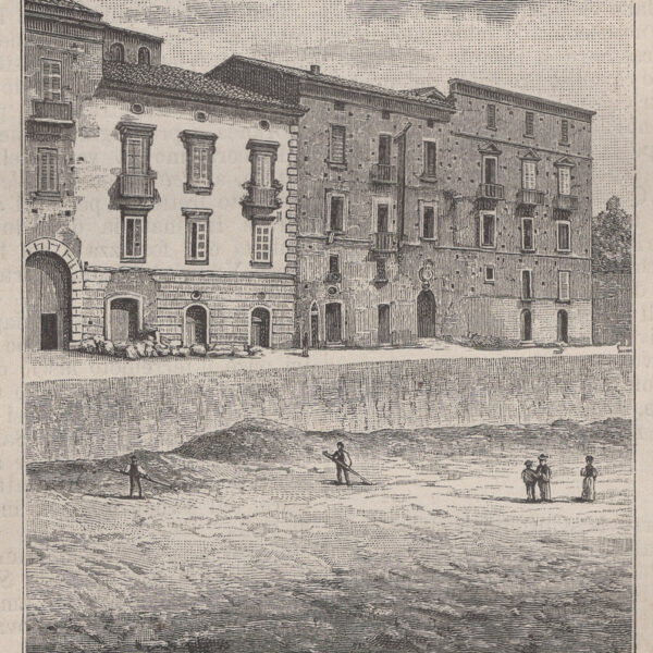 Vallo della Lucania, Piazza della Prefettura, 1890