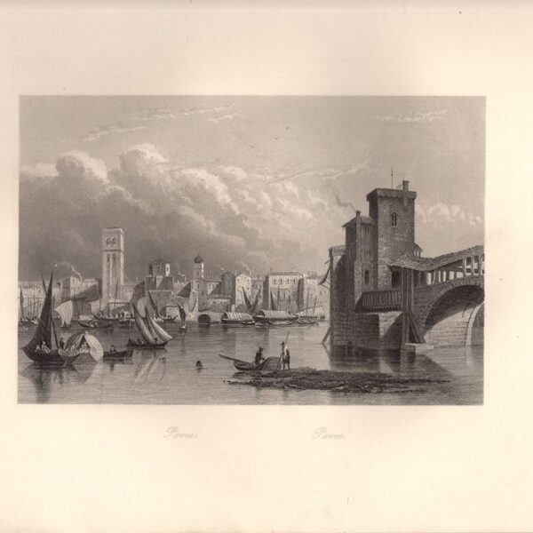 Pavia, Panorama, 1850