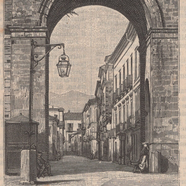 Teramo, Ingresso Porta Madonna, 1890