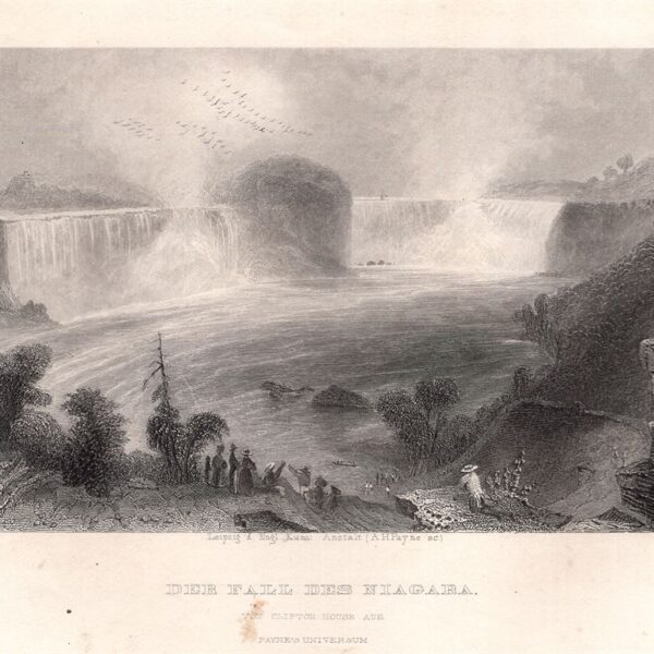 Niagara, Der fall des Niagara, 1850