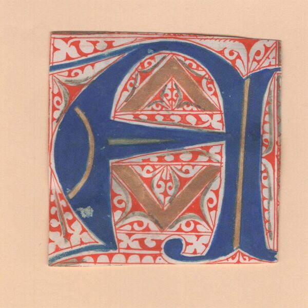 Capolettera del XV-XVI secolo