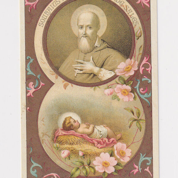 S.Francesco di Sales, Santino del XX sec.