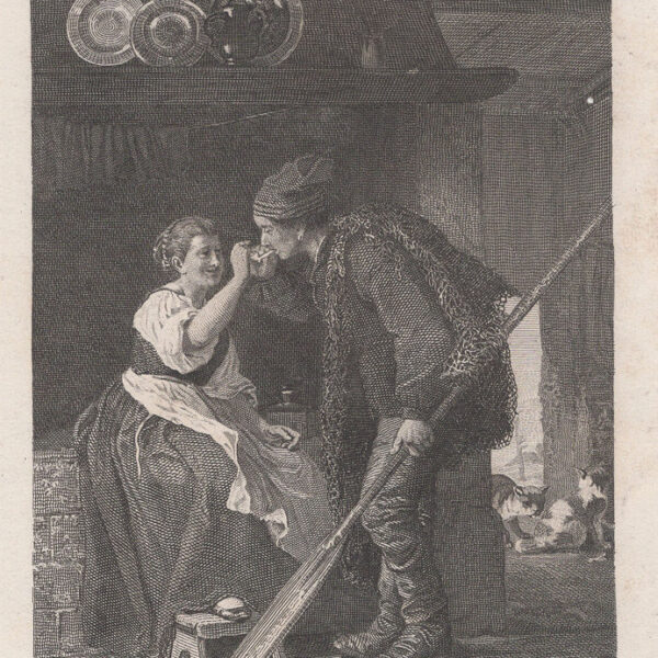 Piccola incisione del XVIII-XIX s