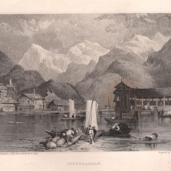 Interlaken, Svizzera, 1833