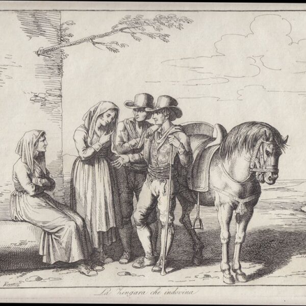 B.Pinelli, La Zingara che indovina, 1815