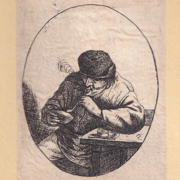 da Adriaen Van Ostade, Uomo che fuma la pipa, 1803