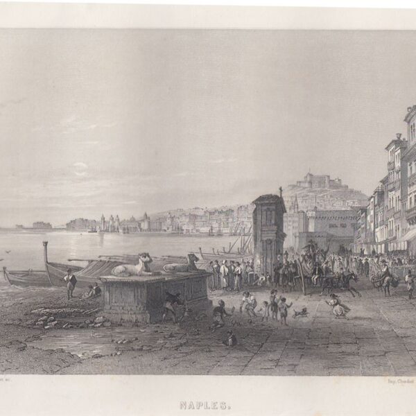 Napoli, Santa Lucia, 1865