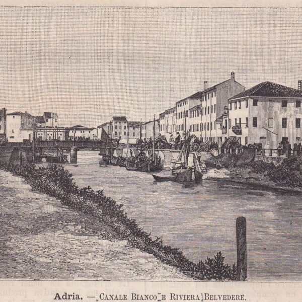 Adria, Canale Bianco, 1890
