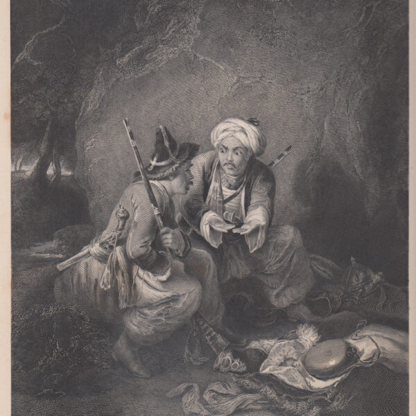 Arabi che dividono il bottino, 1830