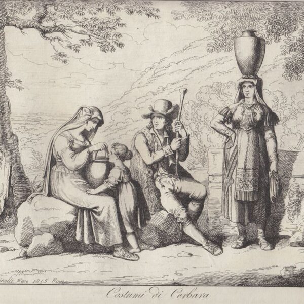 Pinelli, Costumi di Cerbara, 1815