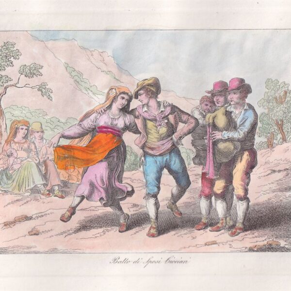 Pinelli, Ballo di Sposi Ciociari, 1820