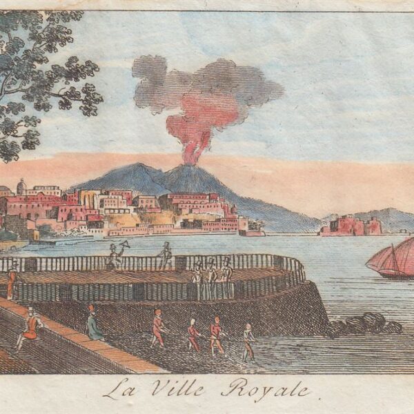 Napoli, La Villa Reale, 1824