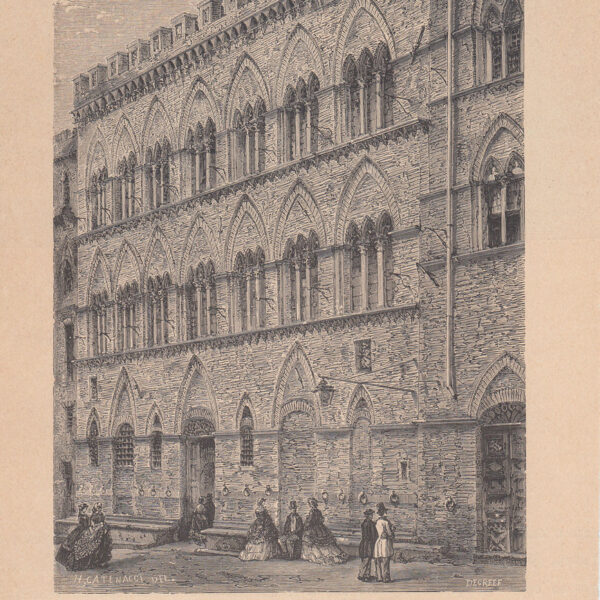 Siena, Palazzo Bonsignori, 1875