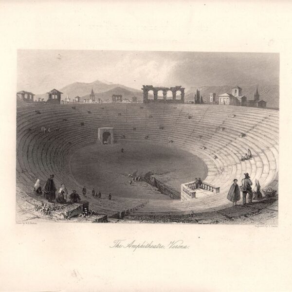 Verona, Anfiteatro, 1850