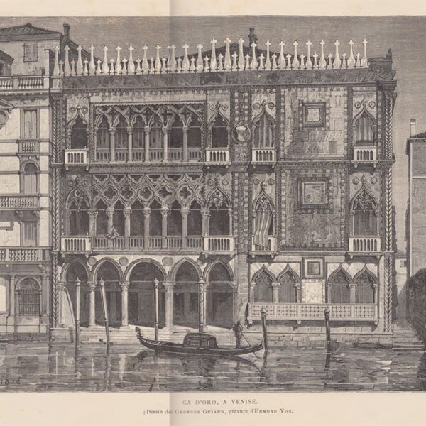 Ca d'oro, Venezia, 1883