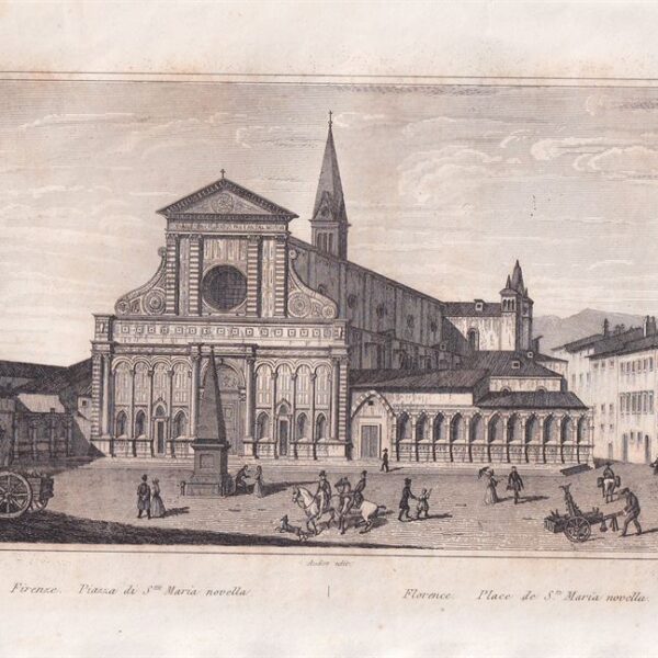 Firenze, Piazza S.Maria Novella, 1835