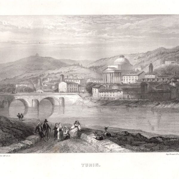Torino, Veduta, 1860