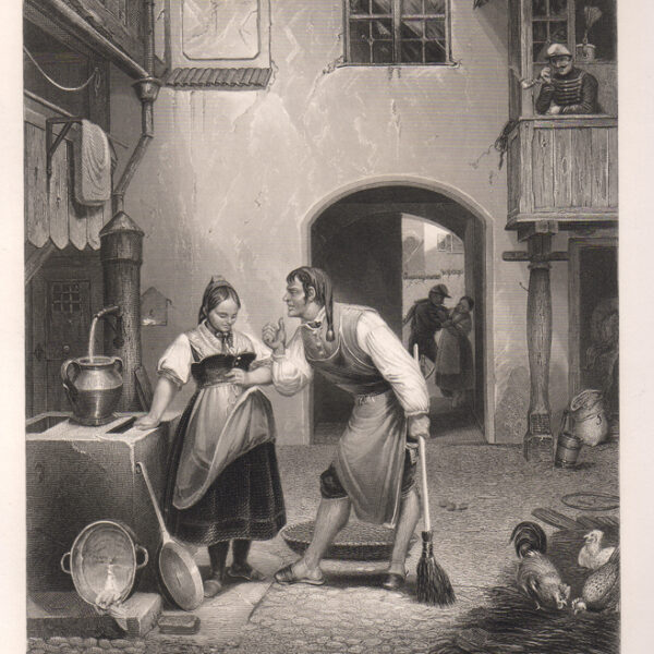 La gelosia, A.H.Payne, 1850