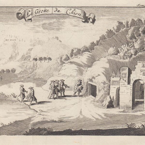 Grotta del Cane, Campi Flegrei, 1707