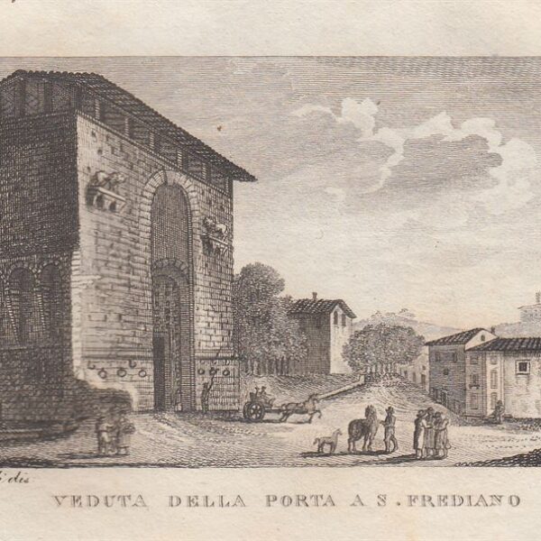 Porta a San Frediano, Firenze, 1826