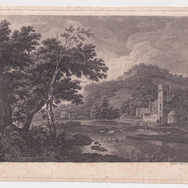 Johann Friedrich Bruder, Paesaggio agreste, 1832